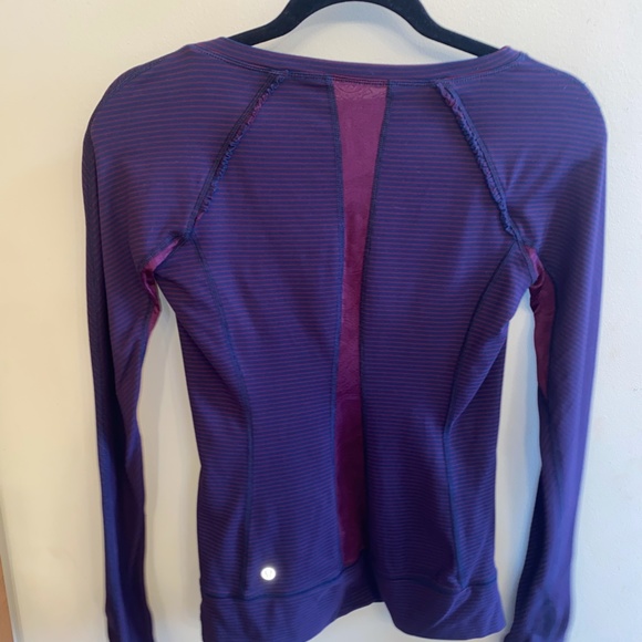 Lululemon athletic long sleeve workout top - Picture 2 of 3